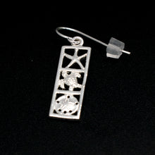 Load image into Gallery viewer, Sterling Silver Sea Life Drop Earrings