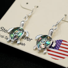 Load image into Gallery viewer, Sterling Silver Merry Christmas Earrings