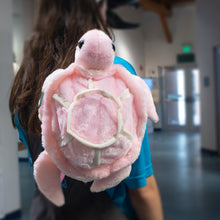 Load image into Gallery viewer, Pink Sea Turtle Backpack