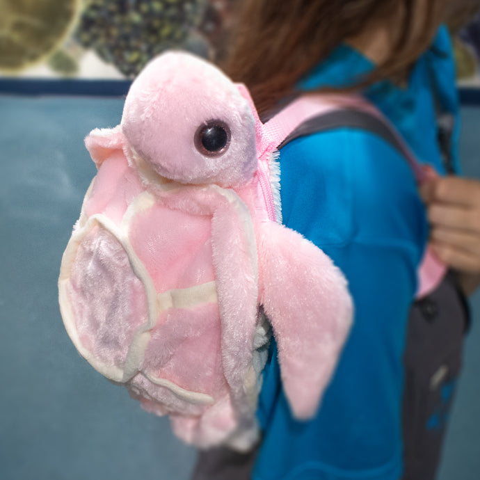 Pink Sea Turtle Backpack