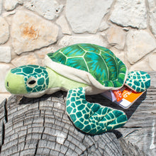 Load image into Gallery viewer, Eco Green Sea Turtle Stuffed Animal