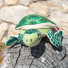Load image into Gallery viewer, Eco Green Sea Turtle Stuffed Animal