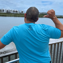 Load image into Gallery viewer, Respect the Locals Shirt Aqua - Unisex