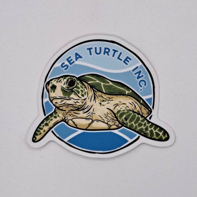 Bright Sea Turtle Sticker