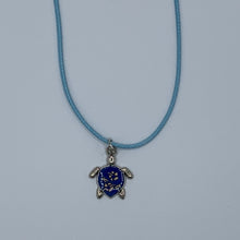 Load image into Gallery viewer, Flower Sea Turtle Mood Necklace