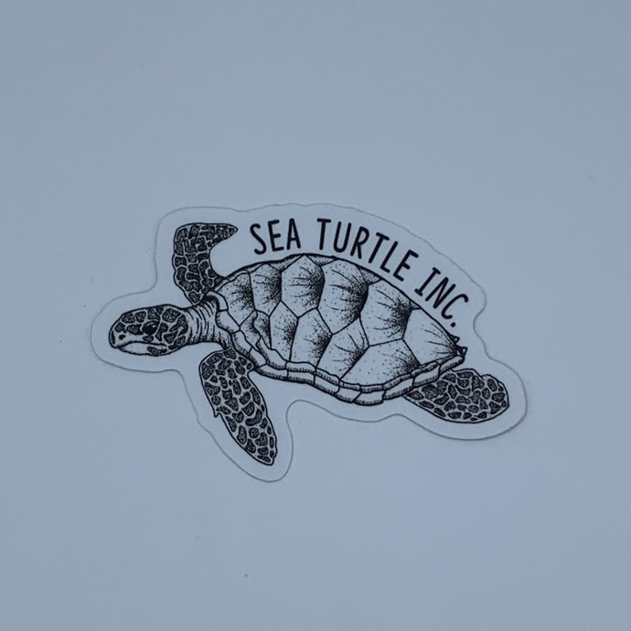 Sea Turtle Sketch Sticker
