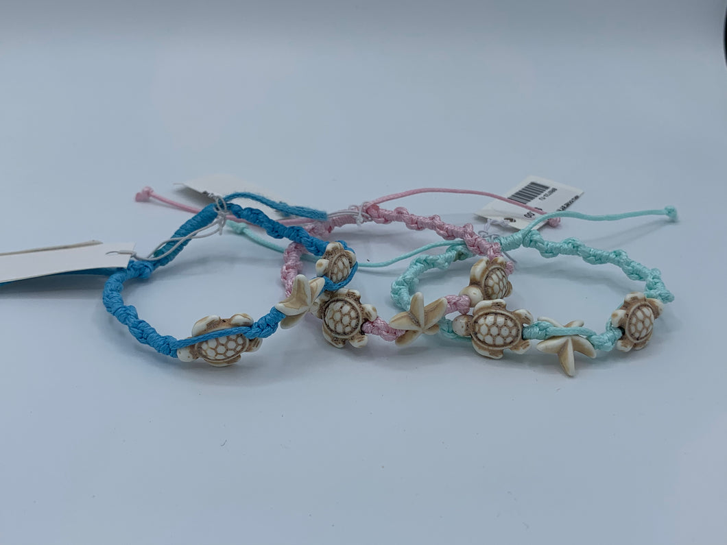 Macrame Howlite Adjustable Bracelet